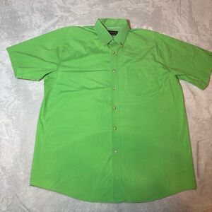 Ariat Pro Series Bright Green Casual Button Down Shirt